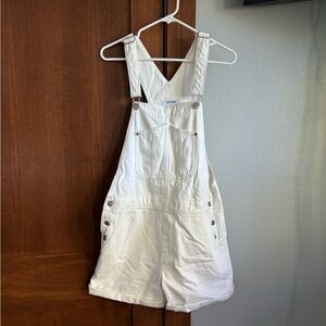 Old Navy Denim Bib Overall Shorts